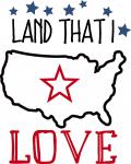 Tea Towel Collection: Land that I Love