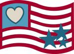 Fourth of July Flag