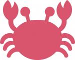 Maritime Monograms Collection: Crab
