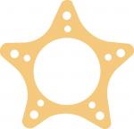 Maritime Monograms Collection: Starfish Monogram