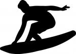 Surfer Silhouette