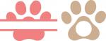Paw Monograms