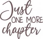 Just One More Chapter