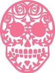 Rose Sugar Skull-1