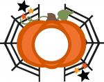 Halloween Pumpkin Monogram