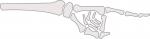 Pointing Skeleton Hand