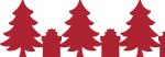 Christmas Trees Border