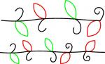 SS Christmas Lights Border