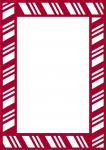 Candy Cane Frame
