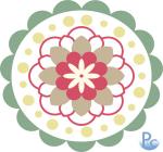 Flower Medallion Click HERE for SVG