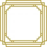 Art Deco Square Frame 1
