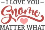 I Love You Gnome Matter What