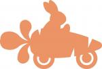 Carrot Car Silhouette