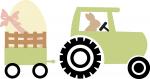 Easter Bunny Tractor