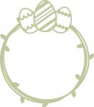 Easter Egg Wreath