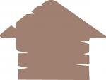 Wood House Plank