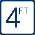 Pool Depth 4 ft