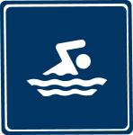Swimming Sign