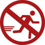 No Running