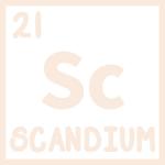 Sc Scandium