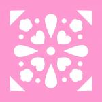 Flower Heart Tile
