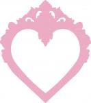 Ornate Heart Frame