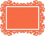 Ornate Rectangle Frame