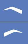 Eyebrow Stencil #2