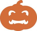 Fanged Jack o Lantern