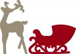 Reindeer and Sleigh