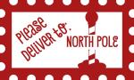 North Pole Stamp