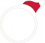 Circle Santa Frame