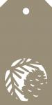 Pinecone Rectangle Tag