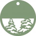 Tree Circle Tag