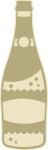 Champagne Bottle Silhouette