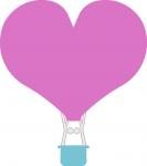 Heart Hot Air Balloon