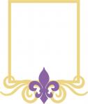 Fleur de Lis/Lys Frame