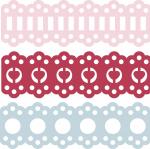 Double Scallop Ribbons