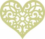 Medallion Filigree Heart