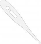 Thermometer Silhouette