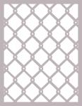 Chain Link Fence Vertical Card Panel