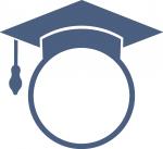 Mortar Board Monogram Frame