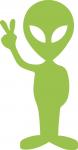 Alien Comes In Peace