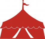 Carnival Tent Silhouette
