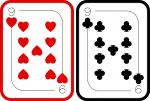 9 Hearts & Clubs