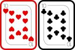 10 Hearts & Clubs