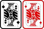 Jack of Spades & Diamonds