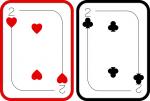 2 Hearts & Clubs