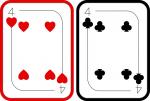 4 Hearts & Clubs
