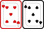 5 Hearts & Clubs